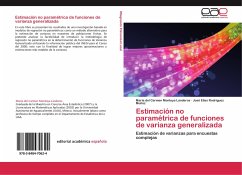 Estimación no paramétrica de funciones de varianza generalizada - Montoya Landeros, María del Carmen;Rodríguez Muñoz, José Elías