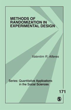 Methods of Randomization in Experimental Design - Alferes, Valentim R.