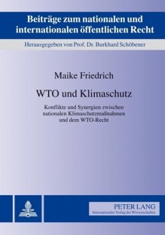 WTO und Klimaschutz - Friedrich, Maike