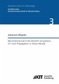 Micromechanical finite element simulations of crack propagation in silicon nitride