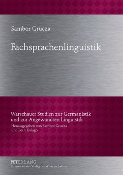 Cover Fachsprachenlinguistik