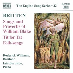 Songs And Proverbs Of William Blake - Williams,Roderick/Burnside,Ian