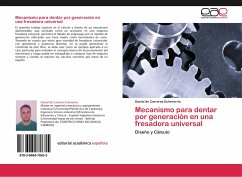 Mecanismo para dentar por generación en una fresadora universal - Carreras Echeverría, Daniel de