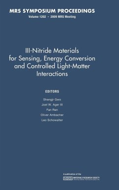 III-Nitride Materials for Sensing, Energy Conversion and Controlled Light-Matter Interactions