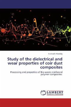 Study of the dielectrical and wear properties of coir dust composites