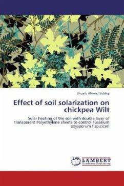 Effect of soil solarization on chickpea Wilt