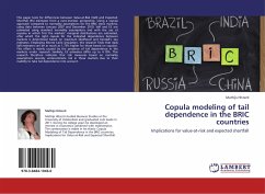 Copula modeling of tail dependence in the BRIC countries