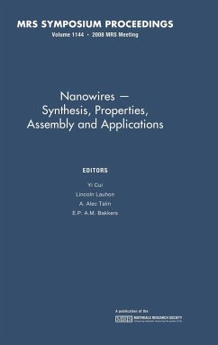 Nanowires - Synthesis, Properties, Assembly and Applications