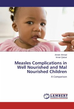 Measles Complications in Well Nourished and Mal Nourished Children