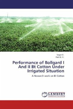 Performance of Bollgard I And II Bt Cotton Under Irrigated Situation