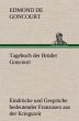 Tagebuch der Brüder Goncourt - Bild 1