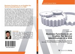 Business Functions as an Enabler for Service Identification in a SOA - Malt, Clemens