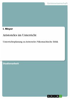 Aristoteles im Unterricht - Meyer, I.