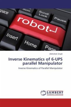 Inverse Kinematics of 6-UPS parallel Manipulator
