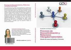 Procesos de Descentralización y Relaciones Intergubernamentales