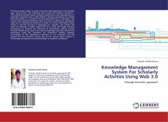 Knowledge Management System For Scholarly Activities Using Web 3.0