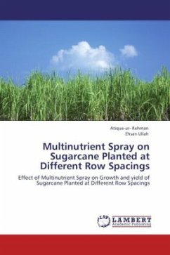 Multinutrient Spray on Sugarcane Planted at Different Row Spacings