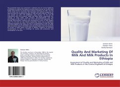 Quality And Marketing Of Milk And Milk Products In Ethiopia