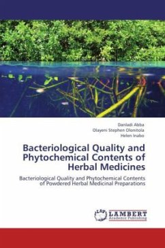 Bacteriological Quality and Phytochemical Contents of Herbal Medicines