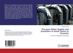 Pro-poor Water Supply and Sanitation in Small Towns in Tanzania