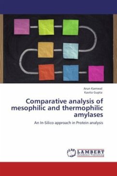 Comparative analysis of mesophilic and thermophilic amylases