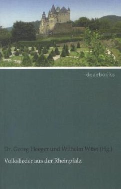 Cover Volkslieder aus der Rheinpfalz