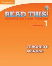 Read This! Level 1 Teacher's Manual with Audio CD - Mackey, Daphne