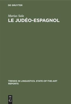 Le Judéo-Espagnol - Sala, Marius