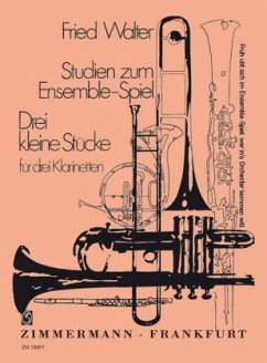 Studien zum Ensemblespiel: 6 kleine Stücke, für 3 Klarinetten - Walter, Fried