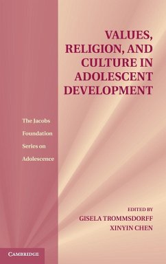 Values, Religion, and Culture in Adolescent Development