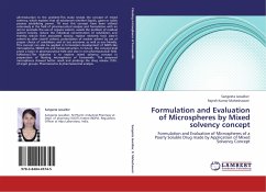 Formulation and Evaluation of Microspheres by Mixed solvency concept - Jawalker, Sangeeta; Maheshawari, Rajesh Kumar