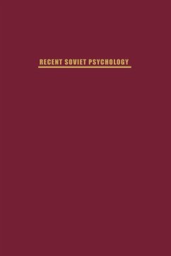 Recent Soviet Psychology