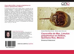 Cacerolita de Mar, Limulus polyphemus en Holbox, Quintana Roo, México - Rosas Correa, Carmen Olivia;Ortiz León, Héctor Javier
