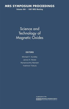 Science and Technology of Magnetic Oxides