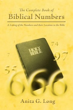 The Complete Book of Biblical Numbers - Long, Anita G.