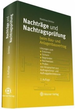 Nachträge und Nachtragsprüfung - Drittler, Matthias