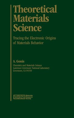 Theoretical Materials Science - Gonis, A.