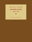 Dyer County, Tennessee, Marriages 1860-1879