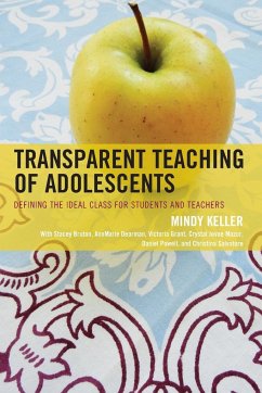 Transparent Teaching of Adolescents - Keller-Kyriakides, Mindy