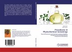 Procedures in Phytochemical Screenings