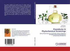 Procedures in Phytochemical Screenings - Kemi, Gafar; Adams, Itodo