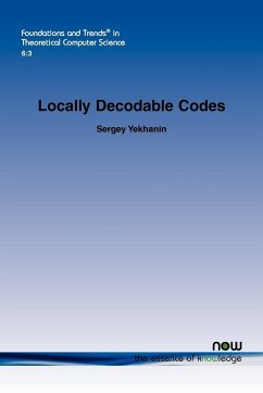 Locally Decodable Codes - Yekhanin, Sergey