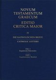 Novum Testamentum Graecum: Catholic Letters Part 2: Supplementary Materials (Hardcover)