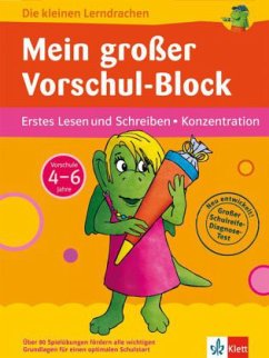 Mein großer Vorschul-Block - Ebbert, Birgit