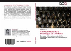 Cover Antecedentes de la Psicología en Córdoba
