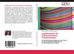 Legitimación de Conocimientos Tradicionales: - González Grandón, Ximena Andrea