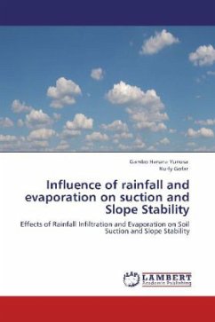 Influence of rainfall and evaporation on suction and Slope Stability