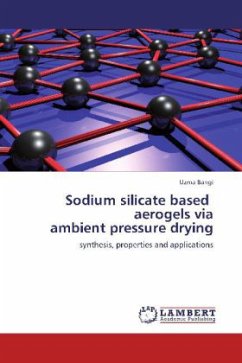 Sodium silicate based aerogels via ambient pressure drying
