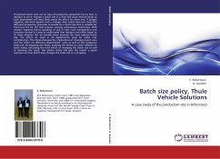 Batch size policy, Thule Vehicle Solutions - Robertsson, E.;Avander, A.