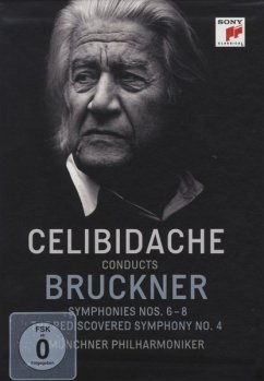 Sergiu Celibidache Conducts Bruckner (3 Dvd+2cd) - Celibidache,Sergiu